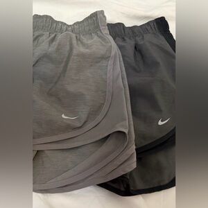 Set of 2 Women's Athletic Shorts - Gray and Dark Gray only